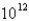 <strong>As of July 2012, the national debt was $10.59 trillion. Write trillion as a power of 10:</strong> A) B) C) D)