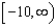<strong>Use interval notation to represent the solution: </strong> A) B) C) D)