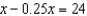 Solve:  