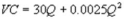 <strong>Suppose Kate's Great Crete (KGC) has annual variable costs of   and marginal costs of   , where Q is the number of cubic yards of concrete it produces per year. In addition, it has an avoidable fixed cost of $50,000 per year. KGC's demand function is?   . What is the profit maximizing sales price?</strong> A) $47.7 B) $30 C) $45 D) $50 <div style=padding-top: 35px> 