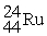<strong>Choose the correct chemical symbol for an atom that contains 20 e<sup>?</sup> and 24 n.</strong> A) B) C) D)