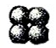 <strong>Match the molecules with the appropriate classification. - </strong> A) heteroatomic - polyatomic molecule B) homoatomic - polyatomic molecule C) heteroatomic - diatomic molecule D) homoatomic - diatomic molecule