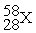 <strong>Place in the blank the letter of the correct response in each horizontal row of choices. -________ An isobar of </strong> A) B) C) D)
