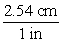 <strong>Which of the following is an incorrect conversion factor?</strong> A) B) C) D)