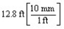 <strong>According to dimensional analysis, which of the following is a correct set-up for the problem How many millimeters are there in 12.8 feet?</strong> A) B) C) D)