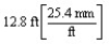 <strong>According to dimensional analysis, which of the following is a correct set-up for the problem How many millimeters are there in 12.8 feet?</strong> A) B) C) D)
