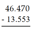 <strong>Subtract. - </strong> A) 32.927 B) 32.917 C) 32.923 D) 34.000
