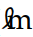 Use the commutative and/or associative laws to rewrite the given expression. Label each step with a reason. -( ) m as 3 ( )