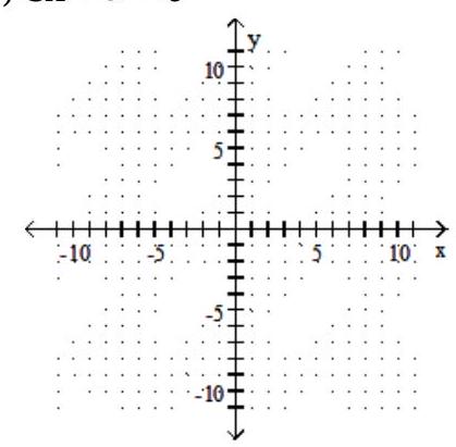  Graph. - 5 \mathrm{x}+9=0    