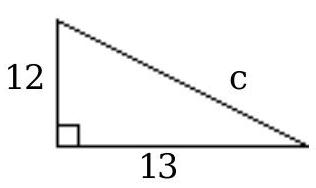 Find the length of the third side of the right triangle. Where appropriate, give both an exact answer and an approximation to three decimal places. -