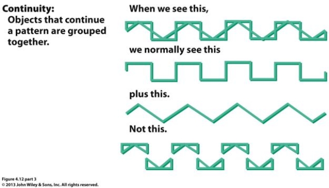 <strong>Which Gestalt principle is demonstrated by the diagram below?  </strong> A) continuity B) similarity C) contiguity D) proximity <div style=padding-top: 35px> 