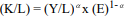 <strong>Which of the following is the correct form of the Cobb-Douglas production function?</strong> A) B) C) D)