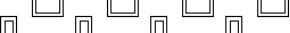 <strong>Assume the following pattern continues in both directions. What isometries preserve the pattern? </strong> A) translation and rotation only B) translation and vertical reflection only C) translation, rotation, and vertical reflection only D) translation, rotation, glide reflection, and vertical reflection