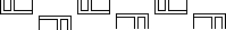 <strong>Assume the following pattern continues in both directions. What isometries preserve the pattern? </strong> A) translation only B) translation and glide reflection only C) translation and rotation only D) translation, glide reflection, and rotation
