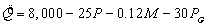 The estimated market demand for good X is where is the estimated number of units of good X demanded, P is the price of the good, M is income, and is the price of related good G. (All parameter estimates are statistically significant at the 1 percent level of significance.) -Good X is a(n) ______________ good and goods X and G are _________________.