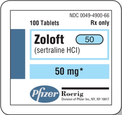 Ordered: Zoloft 100 mg po daily for 7 days On hand: See label Calculate the amount to dispense: _______________.