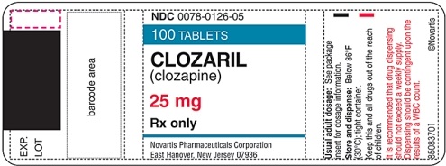 Ordered: Clozaril 25 mg po q6h for 14 days On hand: See label Calculate the amount to dispense: _______________.