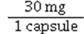 <strong>The dosage strength for Dilantin is </strong> A) B) C) D)