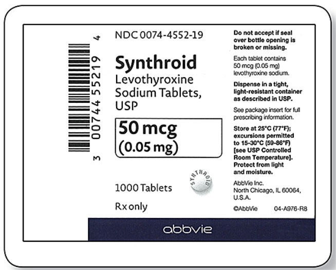 Ordered: Synthroid 125 mcg po daily. On hand: see label. The amount to administer is _______________. If the answer results in a mixed number be sure to include a space between the whole number and the fraction. Example: 1 1/4 (read as one and one-fourth).