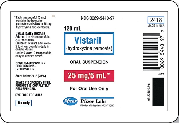 Ordered: Vistaril 75 mg PO qid On hand: See label The amount to administer is _______________. A