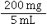 Ordered: Acyclovir 500 mg po q8h On hand: Acyclovir oral suspension The amount to administer is _______________.