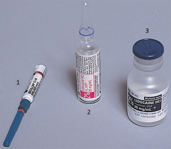 The type of container shown as number 3 in the figure is a(n) _______________.