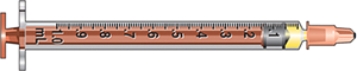 The syringe pictured here is a(n) _______________ syringe and is used to administer PPD skin tests.