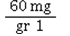 <strong>_____ is a conversion factor for converting grains to milligrams.</strong> A) B) C) D)