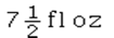 <strong>How many fluid ounces are in 15 tbsp?</strong> A) 30 fl oz B) C) 6.66 fl oz D) 15 fl oz