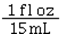 <strong>Which of the following is the correct conversion factor for converting milliliters to fluid ounces?</strong> A) B) C) D)