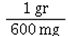 <strong>Which of the following is a correct conversion factor for converting grains to grams?</strong> A) B) C) D)