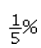 <strong> converted to a decimal is _____.</strong> A) 0.2 B) 0.002 C) 2.0 D) 0.02