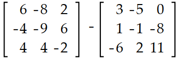 Perform the indicated operation where possible. - 