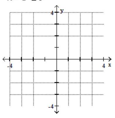 <strong>Graph the feasible region for the system of inequalities. - 2 x+y \geq 4 \mathrm{x}-1 \geq 0 </strong> A) B) C) D)
