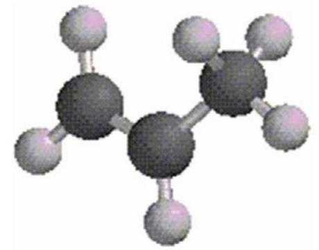  What is the estimated  \mathrm{C}-\mathrm{C}-\mathrm{C}  bond angle in the following structure?   