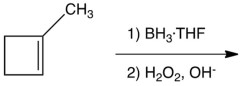 What is(are) the product(s) of the following hydroboration-oxidation reaction?