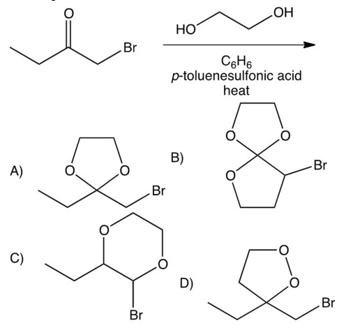 What is the product of the reaction shown?