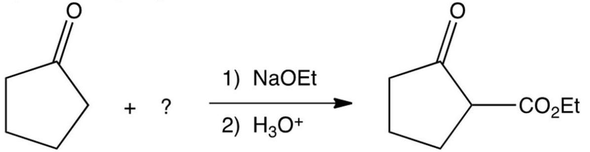 Identify the missing reagent in the reaction shown below.  
