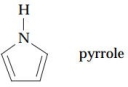 Absorption is downfield in the aromatic region; therefore, pyrrole is an aromatic compound.