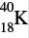 When   undergoes beta-decay, the product is   .<div style=padding-top: 35px> 