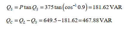 a.   b.pf=cos 60°=0.5 Lagging c.  