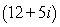 Find the complex conjugate of .