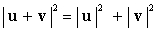 <strong>Let u and v be vectors. Determine which of the following alternatives is always true.</strong> A) B) C) D)