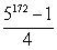 <strong>Evaluate the geometric series. 1 + 5 + 25 + ... + </strong> A) B) C) D)