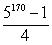 <strong>Evaluate the geometric series. 1 + 5 + 25 + ... + </strong> A) B) C) D)