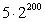 Evaluate the geometric series. Leave the answer in terms of unsimplified powers of the common ratio. 5 + 10 + 20 + ... +