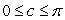 Find values for a, d, c, and b, respectively, with a > 0, b > 0, and    , so that f(x) = acos(bx + c) + d has range [9, 17], f(0) = 15, and f has period 18. Give the exact answer.<div style=padding-top: 35px> 