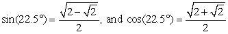 <strong>Find an exact expression for . The following information will be useful: </strong> A) B) C) D)