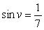 Evaluate assuming that v is in the interval and . Give the exact answer.