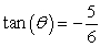  Suppose   and    . Evaluate: A) sin( \theta )  B) cos( \theta ) Give the exact answers. 